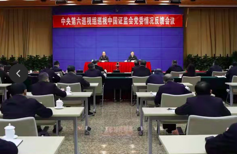 中央巡视组向证监会反馈巡视情况:政商“旋转门”问题比较突出 中央巡视组向证监会反馈巡视情况:政商“旋转门”问题比较突出