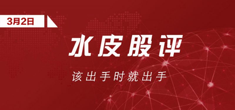 水皮：【谈股论金】该出手时就出手