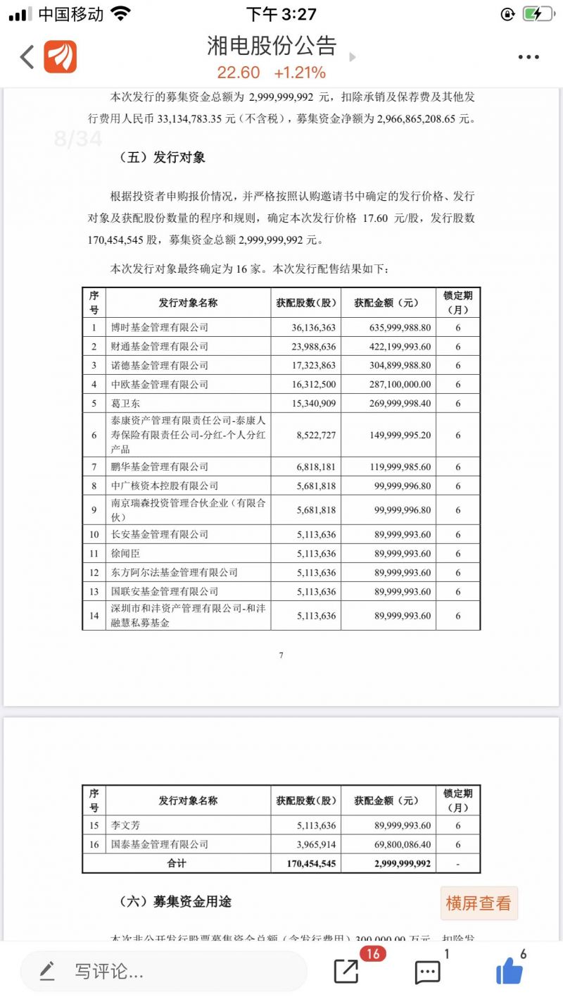 湘电股份30亿定增尘埃落定:高毅走了,葛卫东豪掷2.7亿,背后的投资逻辑是什么? 湘电股份30亿定增尘埃落定:高毅走了,葛卫东豪掷2.7亿,背后的投资逻辑是什么?