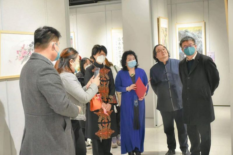 “仁美”书画展在北京光中文教馆揭幕 “仁美”书画展在北京光中文教馆揭幕