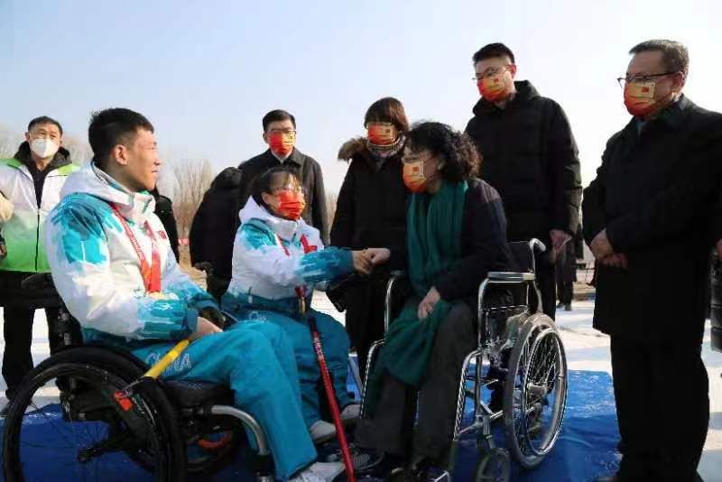 张海迪出席纪念北京冬残奥会成功举办一周年活动 张海迪出席纪念北京冬残奥会成功举办一周年活动