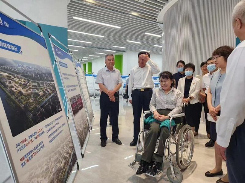 张海迪调研推动康复大学建设工作 张海迪调研推动康复大学建设工作