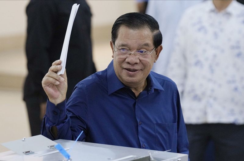 洪森宣布卸任柬埔寨首相，洪马内将出任新首相
