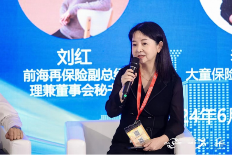 前海再保险副总经理兼董事会秘书刘红:再保险为科技创新保驾护航 前海再保险副总经理兼董事会秘书刘红:再保险为科技创新保驾护航