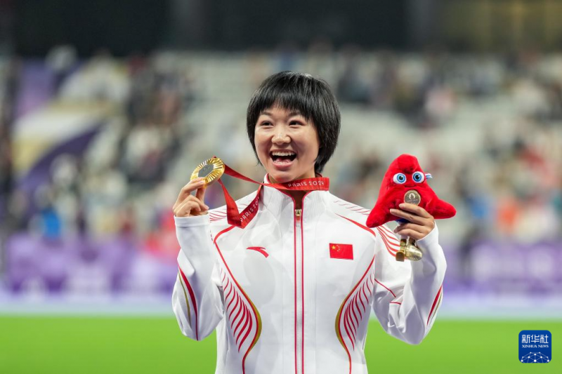 巴黎残奥会 | 田径——女子200米T37级：中国队获得一金一铜