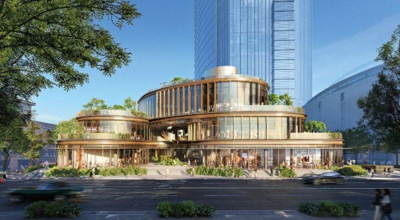 内地首例！上海恒隆广场扩建项目近100%采用宝钢低碳钢，35%减排成果显著